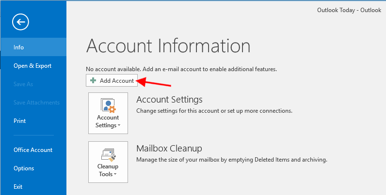 Tus Network Cara Setting Email Di Outlook Dan Konfigurasi Pada